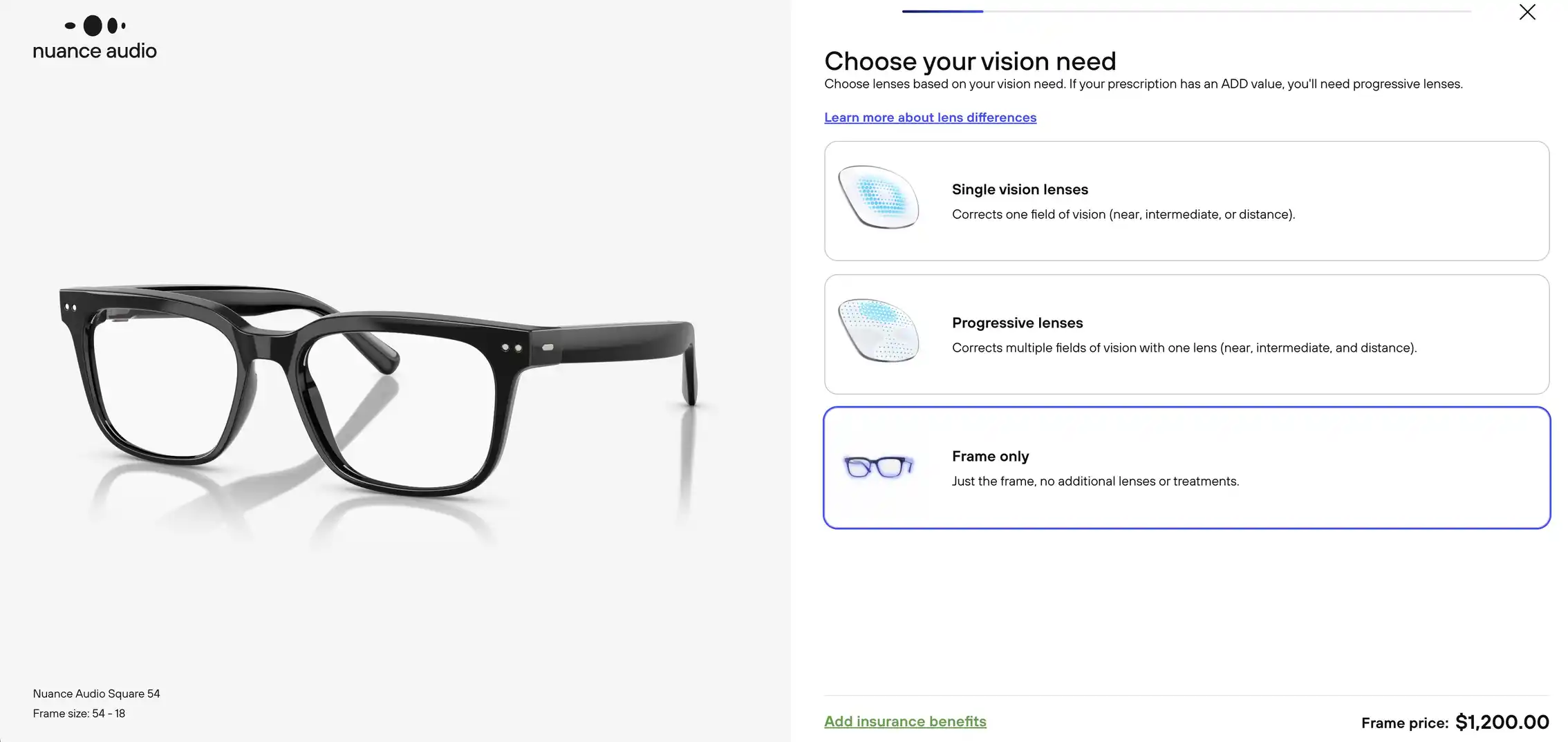 Nuance Audio Square Shiny Black Hearing Glasses 2025 06 11 12 06 27