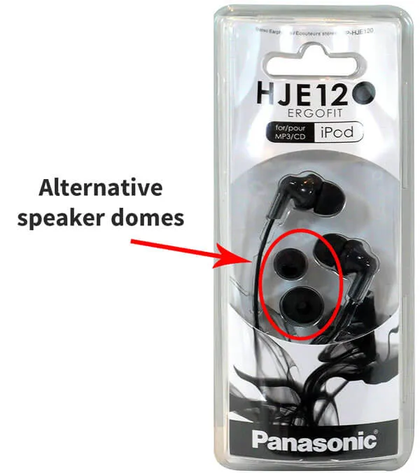 Noise-isolating earphones