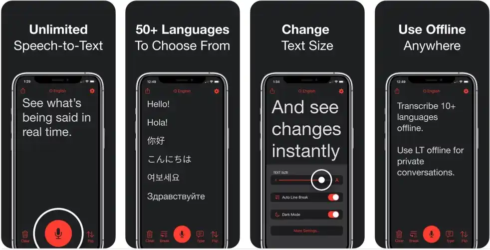 Live Transcribe for iOS