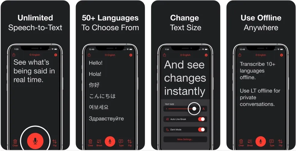 Live Transcribe for iOS