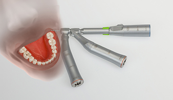 W&H straight and contra-angle handpieces
