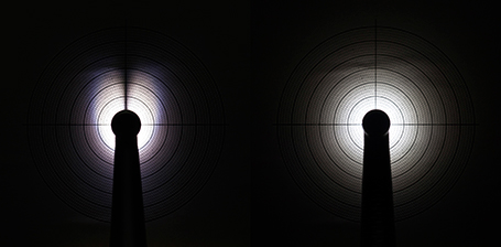 Illuminazione completamente priva di ombre per il sito di preparazione.