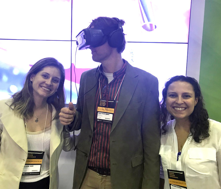 Dr. Marc Lindner, Juliana Neves och Natasha Treiger.