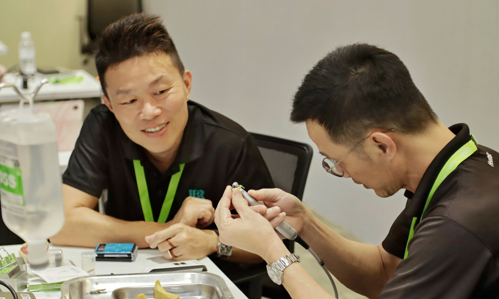 Hands-on for more product knowledge