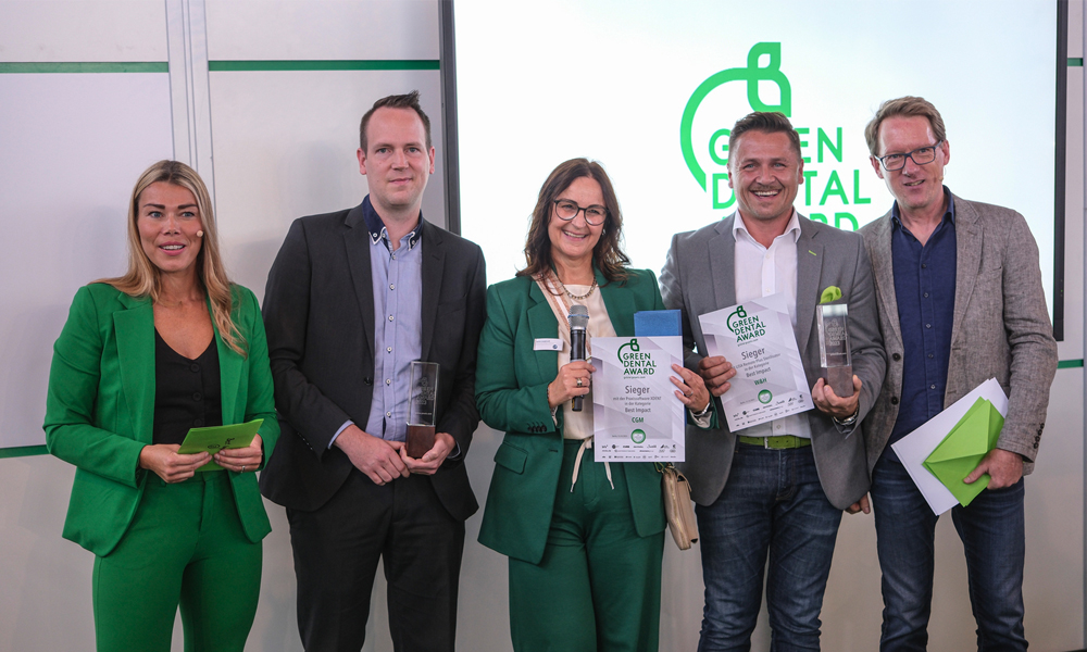 Der Green Dental Award ehrt nachhaltige Produktideen, Serviceleistungen und Logistiklösungen.
