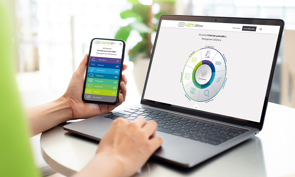 Visite: aims.wh.com e conheça a nova página do W&H AIMS 