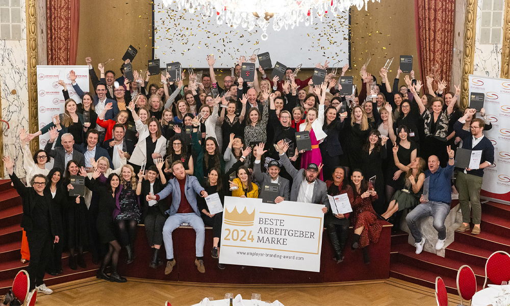 Gewinner:innen des Employer Branding Awards.