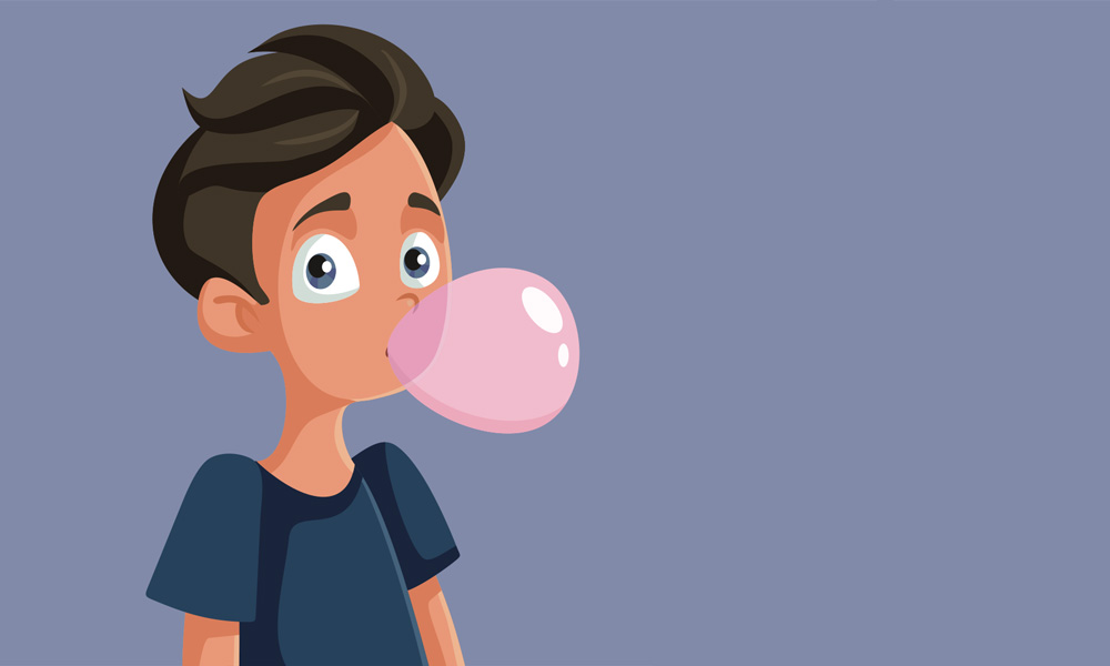 Chewing gum as treatment?