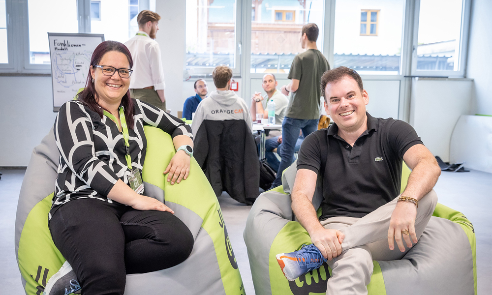 Anke Steinberger und Christian Gumpold, Team der FH CAMPUS 02, Department für Innovationsmanagement und im Vorstand des TRIZ Kompetenzzentrum Austria.