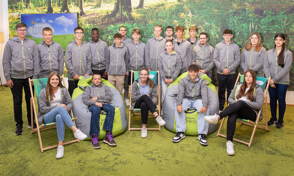 Die 23 neuen Young Talents bei W&H.