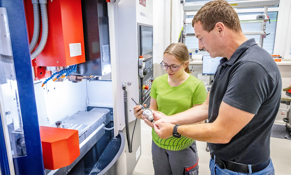 Unsere Young Talents gewährten viele spannende Einblicke in die W&H Ausbildungswelt.
