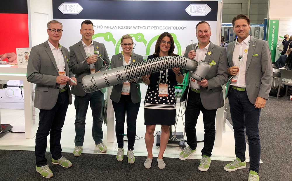 ISDH – am W&H-Messestand