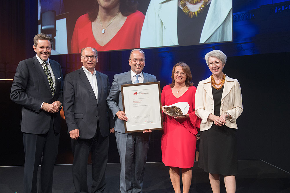 W&H among the top three Austrian exporters!