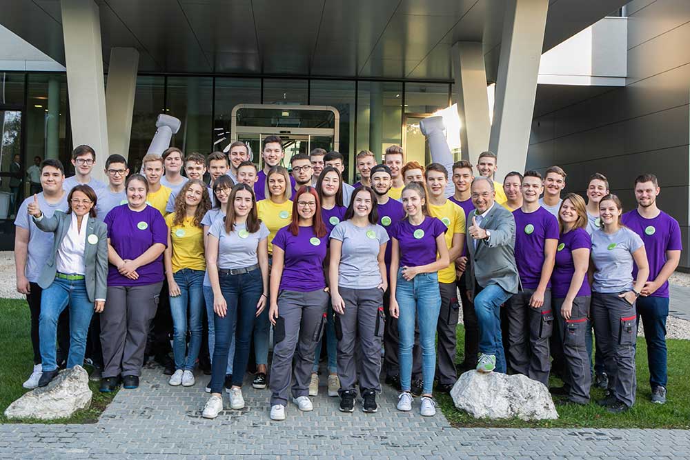 jungen W&H-Nachwuchskräfte.