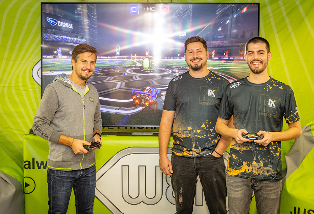 Christof Baier with Morekats