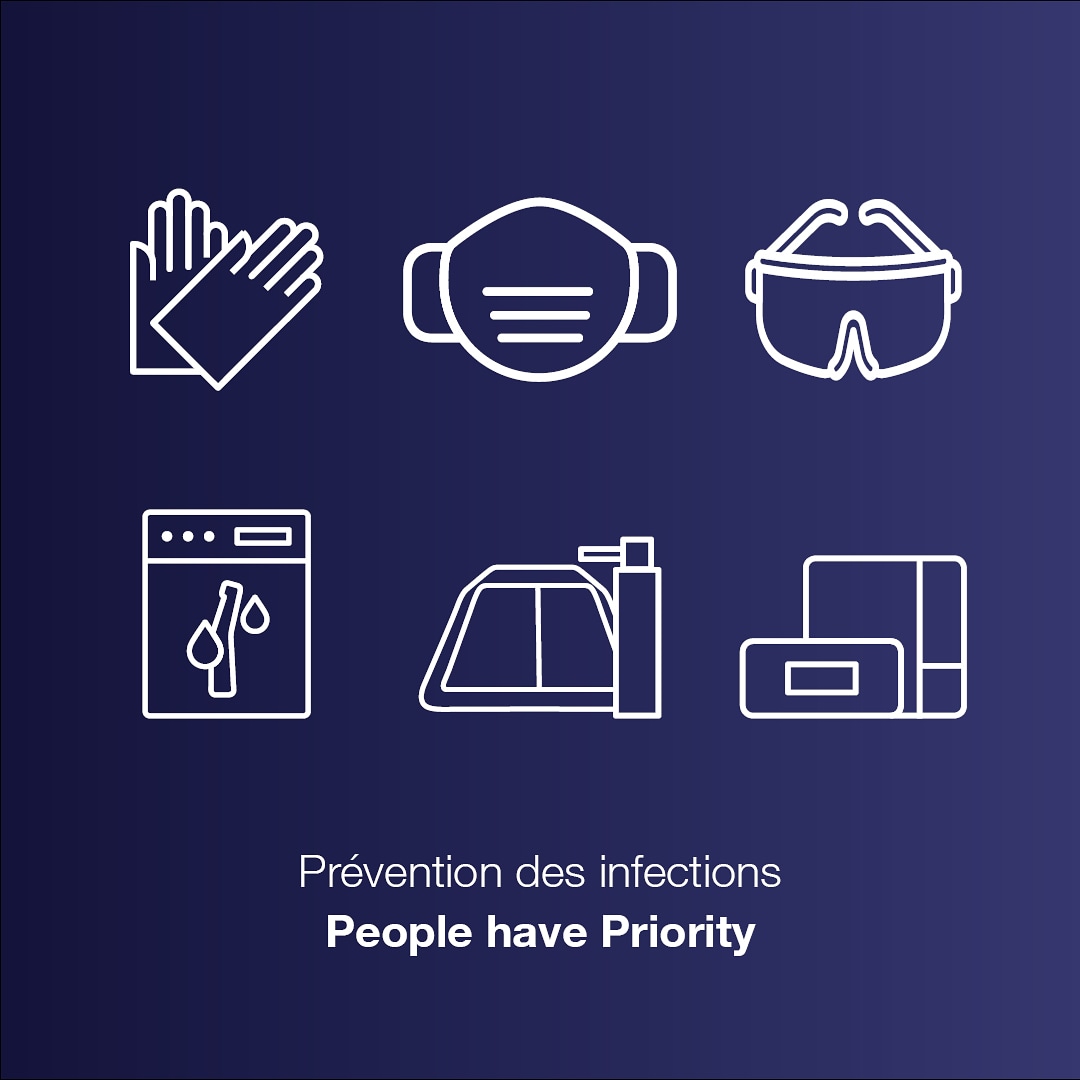Prévention des infections avec W&H