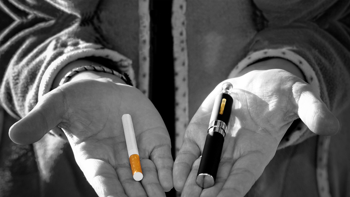 What is the situation with e-cigarettes and periodontal health?
