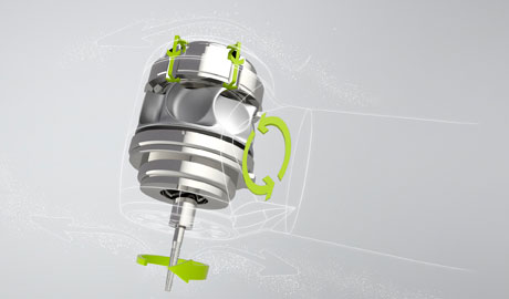 Sistema de cabezal higiénico patentado