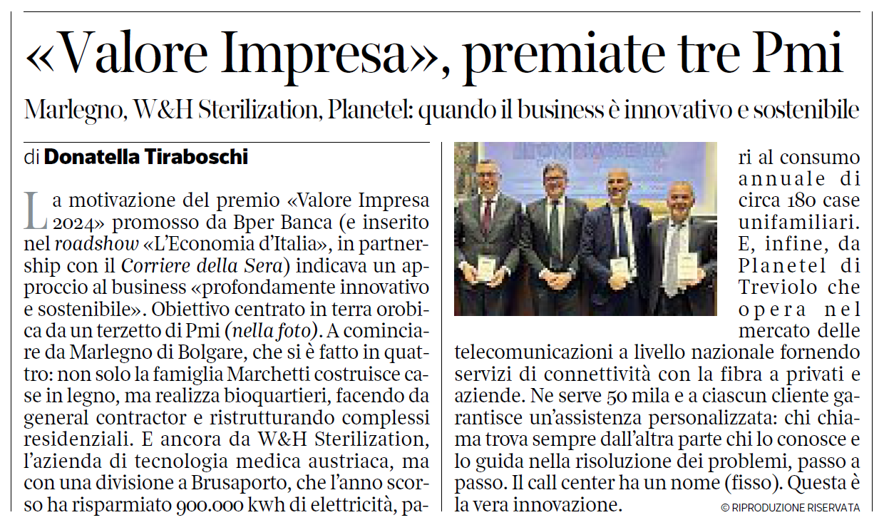 W&H_vince_premio_valore_impresa_2024