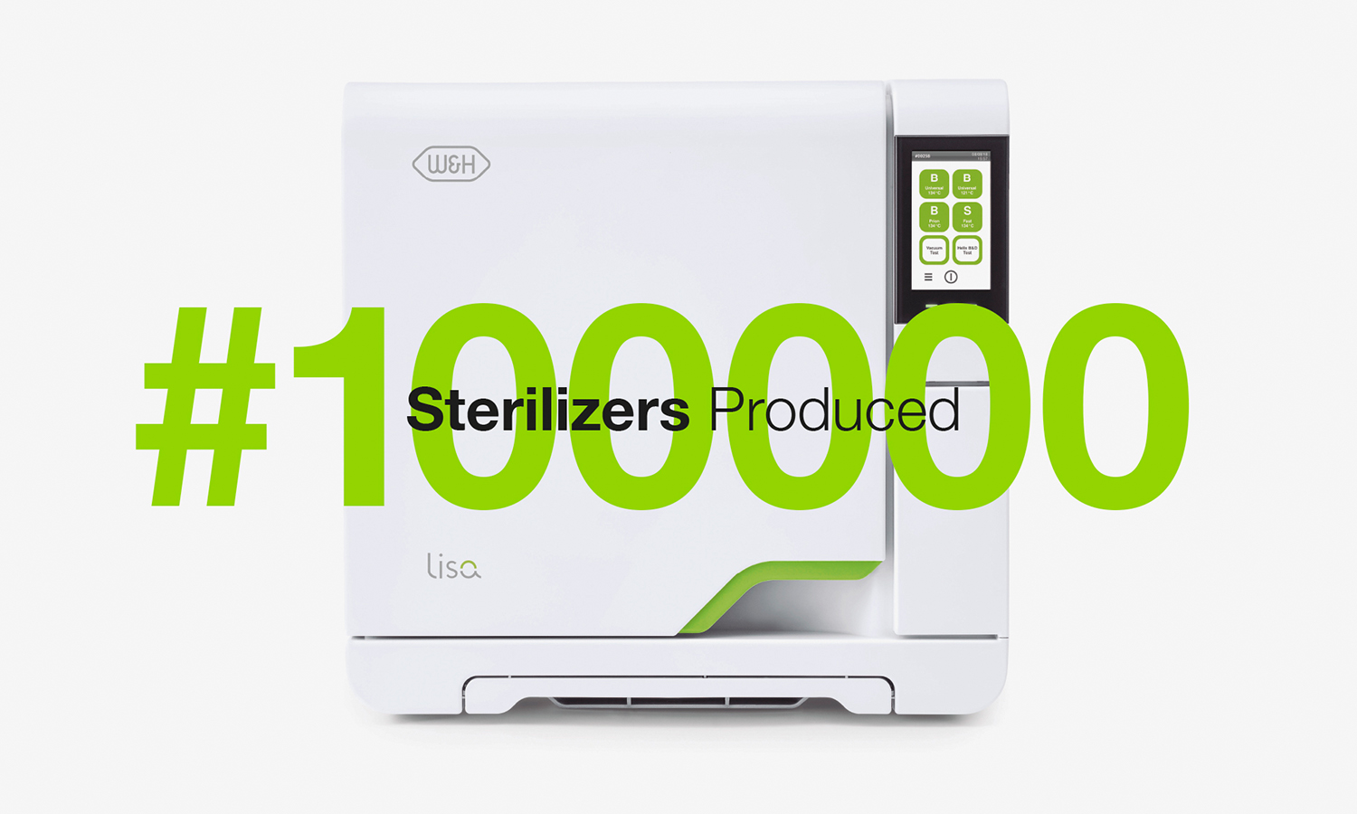 100000 sterilizers produced