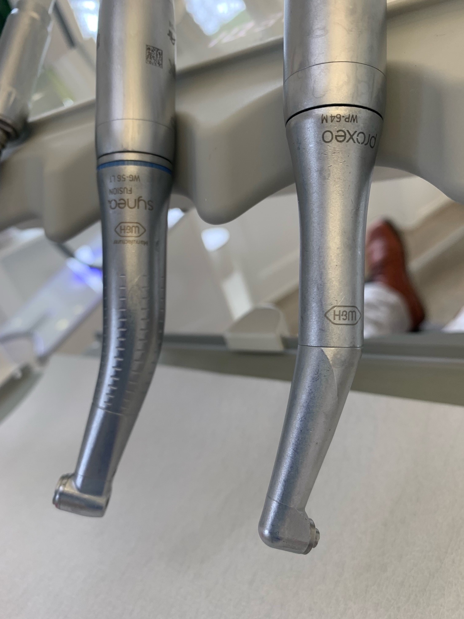 Proxeo Winkelstücke WP-64 M an der Einheit