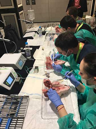 with W&H Implantmed and  Piezomed.