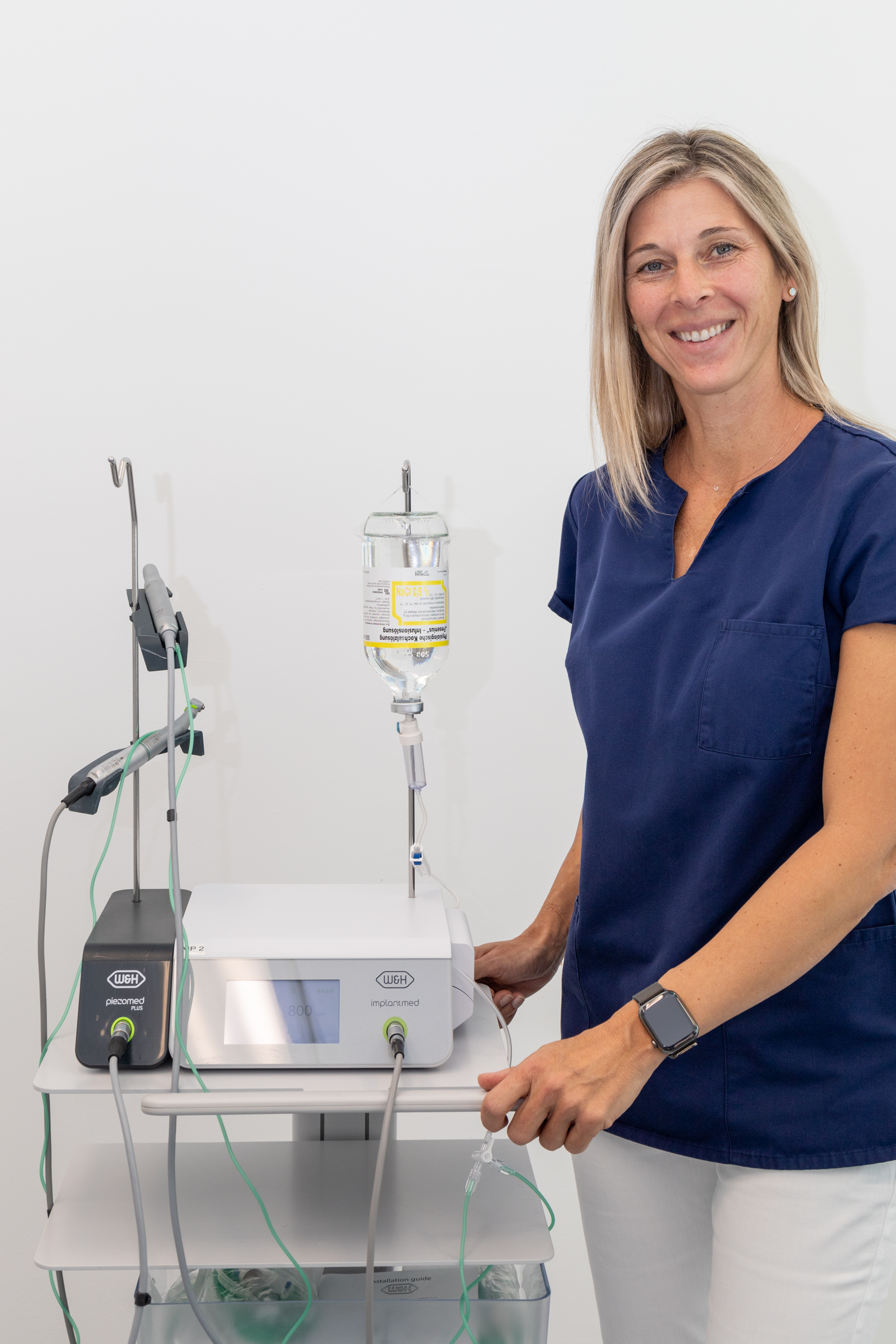 Die Kombination von Implantmed mit dem Piezomed Modul verschlankt und vereinfacht den Workflow © SFU