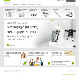 Pages produits très complètes