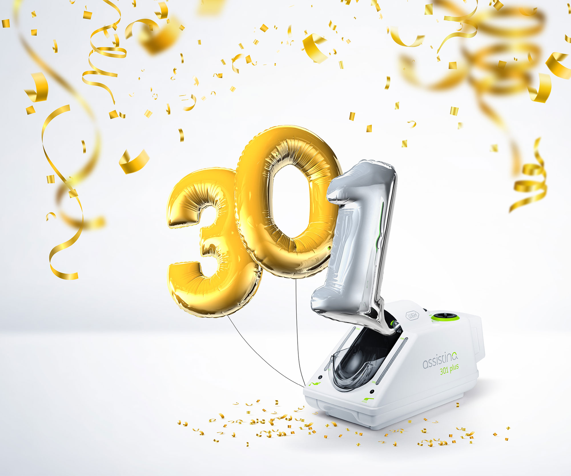 W&H Assisitna 301 plus 30 Jahre 