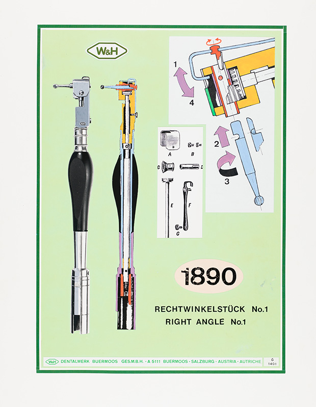 1890 : Création du premier contre-angle dentaire en Europe