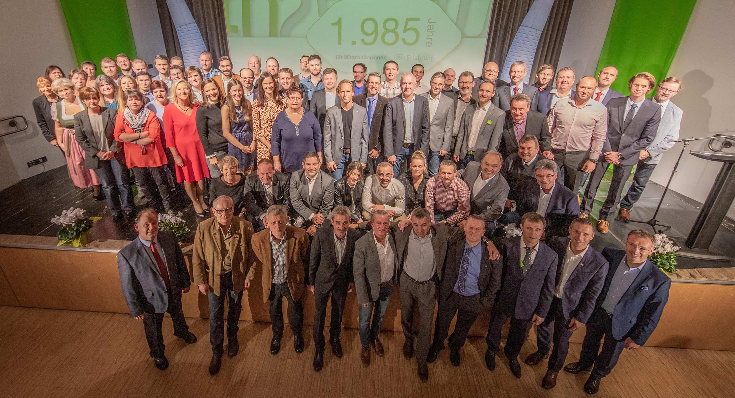 80 Jubilare wurden