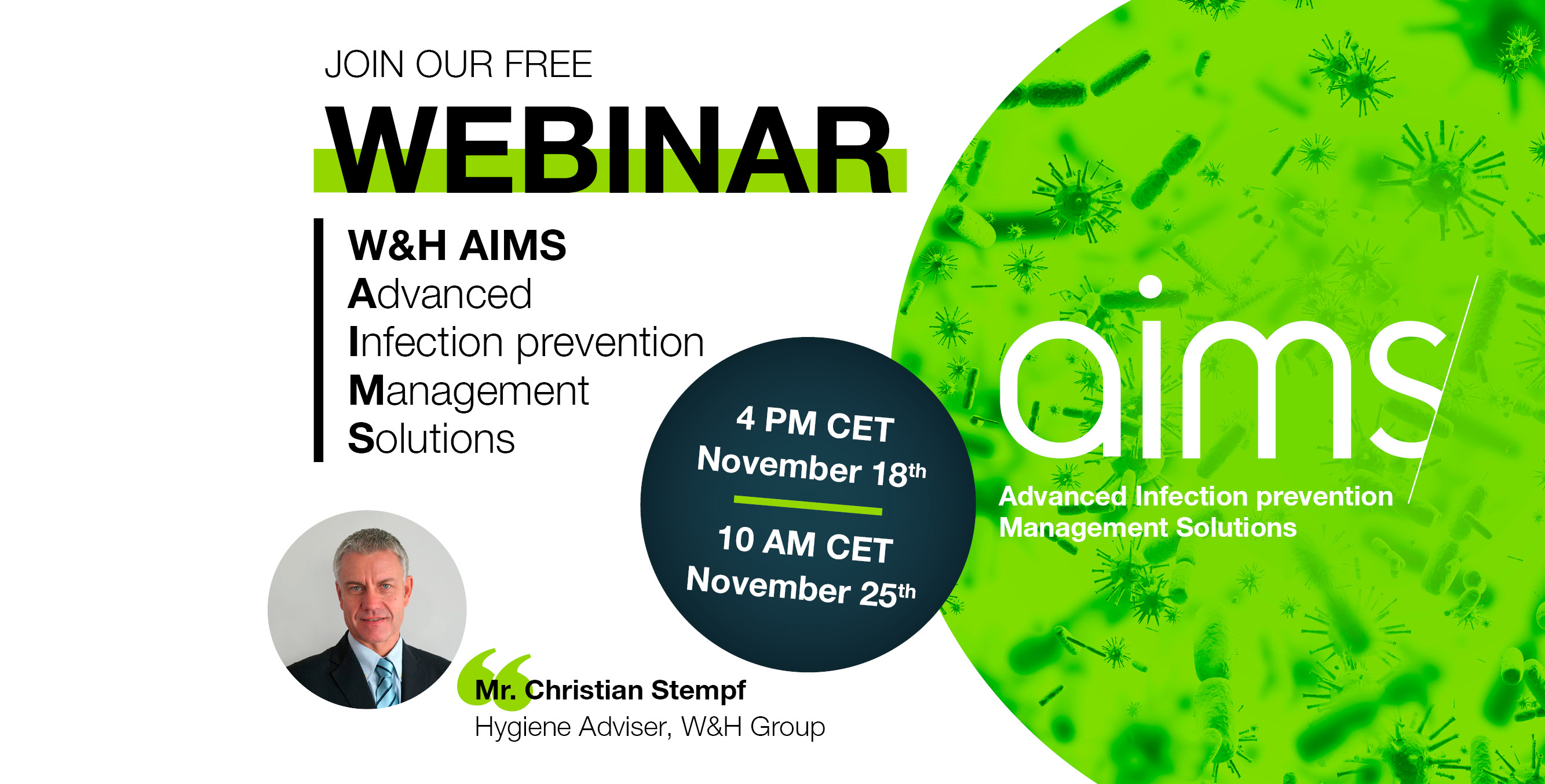"W&H AIMS – Advanced Infection prevention Management Solutions" by Christian Stempf