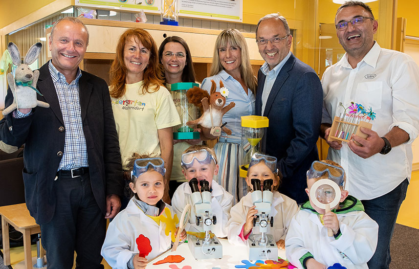 Spürnasenecke im Kindergarten Mauterndorf