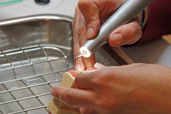 Arbeiten mit dem Piezomed