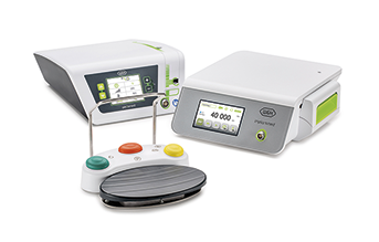 el control inalámbrico de varios equipos quirúrgicos