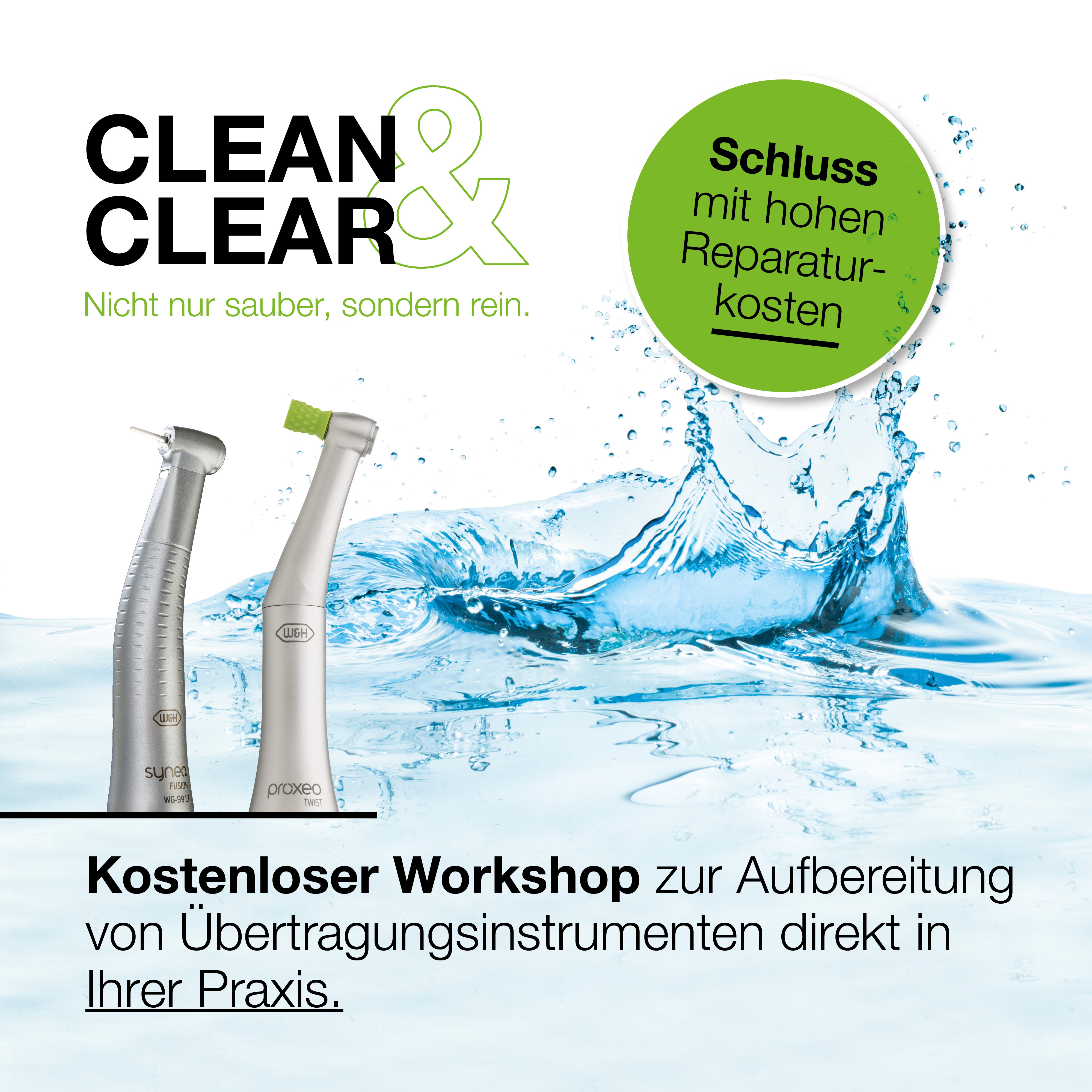 Workshop zur Instrumentenpflege