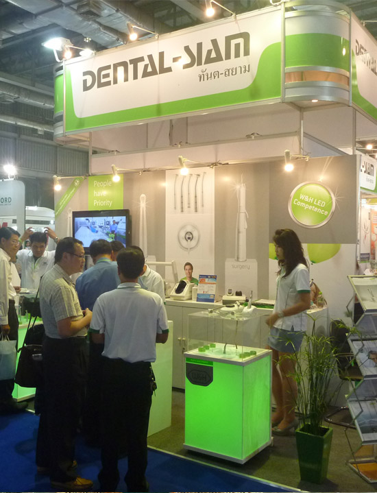 Gran respuesta en la TDA: Exposición en el Centro de convenciones de Bangkok