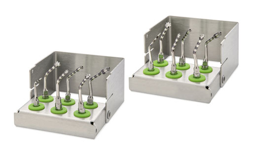 Les kits d’inserts A pour implants/crêtes et B pour implants/crêtes pour la préparation du site implantaire