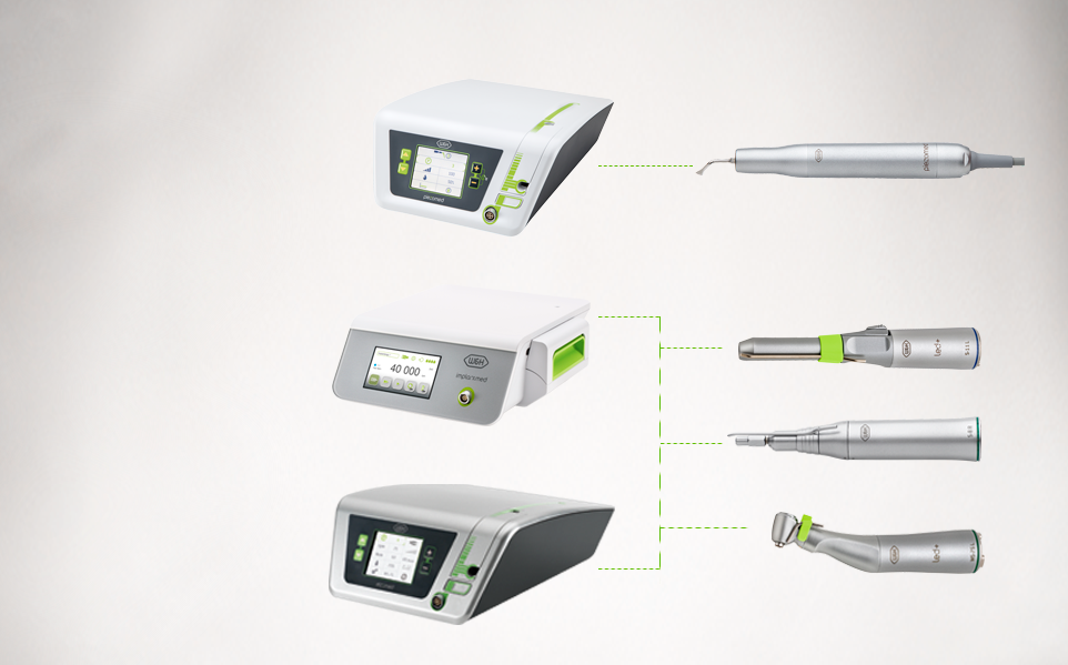W&H Saw Handpieces designed for conversion osteotomies and bone