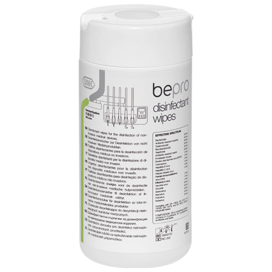 BePro Disinfectant Wipes plastic tub BePro Disinfectant Wipes plastic tub