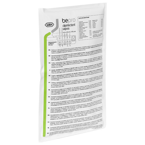 BePro Disinfectant Wipes soft pack BePro Disinfectant Wipes soft pack