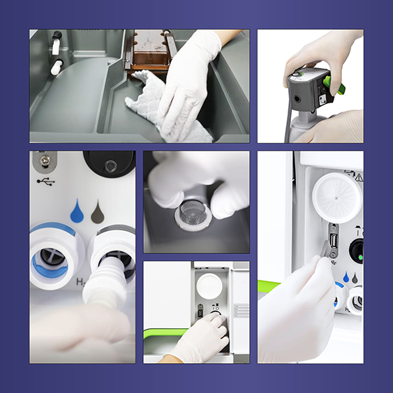 Prévention des infections avec W&H