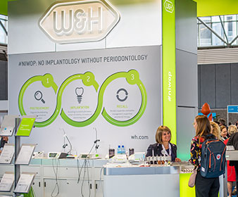 W&H Stand auf der EuroPerio9