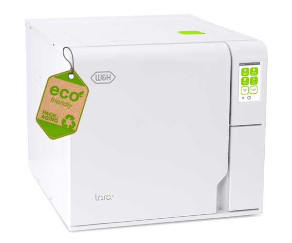 LaraXL with eco packaging label