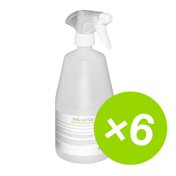 Step-Spray carton de 6 flacons de 1 L