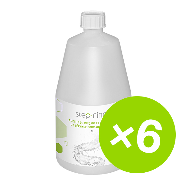 Step-Rince carton de 6 flacons de 1 L