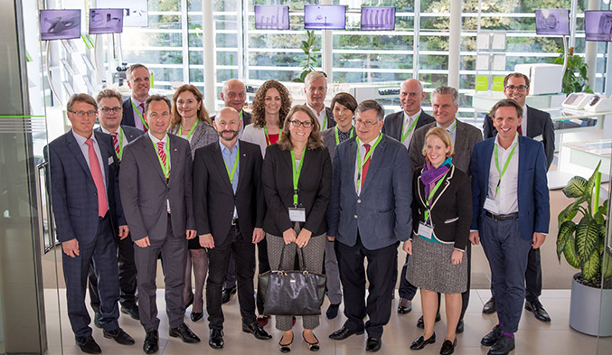 Austrian business delegates