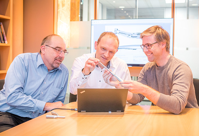 Sighart with his leadership team