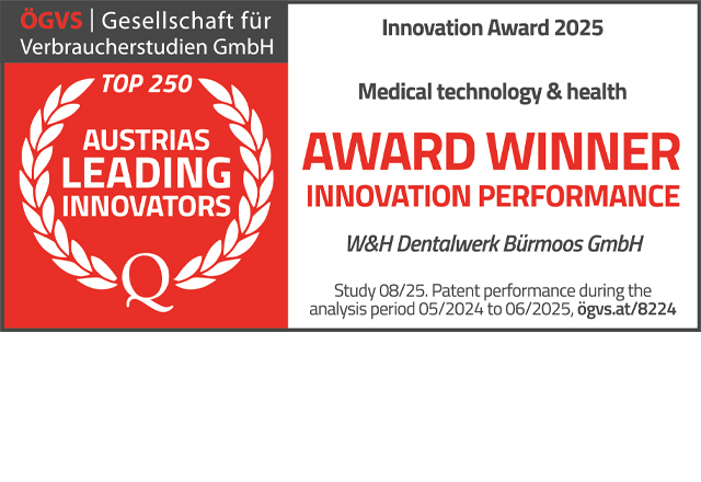 W&H honoured with Innovation-Award 2025
