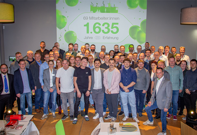 W&H honours long-serving employees 1,635 years of dedication